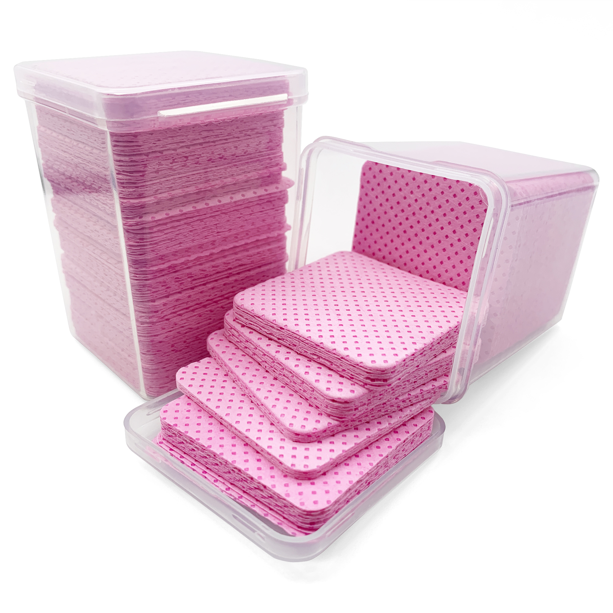 Eyelash Extension Glue Remover - 200pcs Wipes Paper Cotton Eyelash Glue