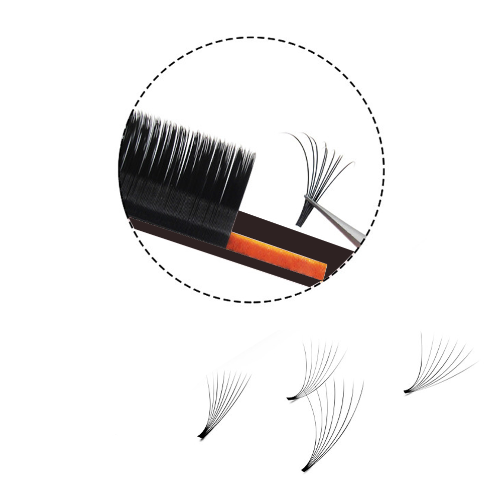 MASSCAKU Easy Fanning Volume M - Eyelash Extension Human Hair ulasan dan harga