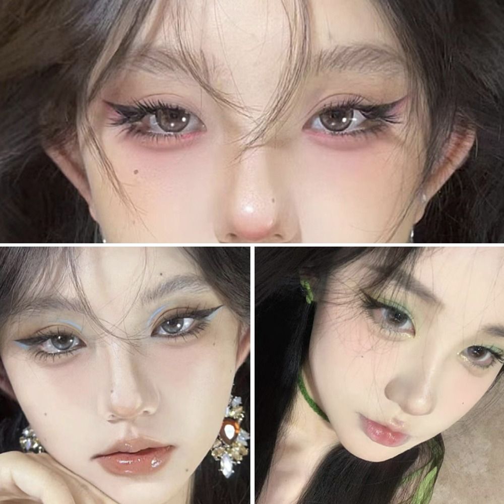3D Cat Eye Clusters Lashes Nat - Eyelash Extension Fox Eye ulasan dan harga