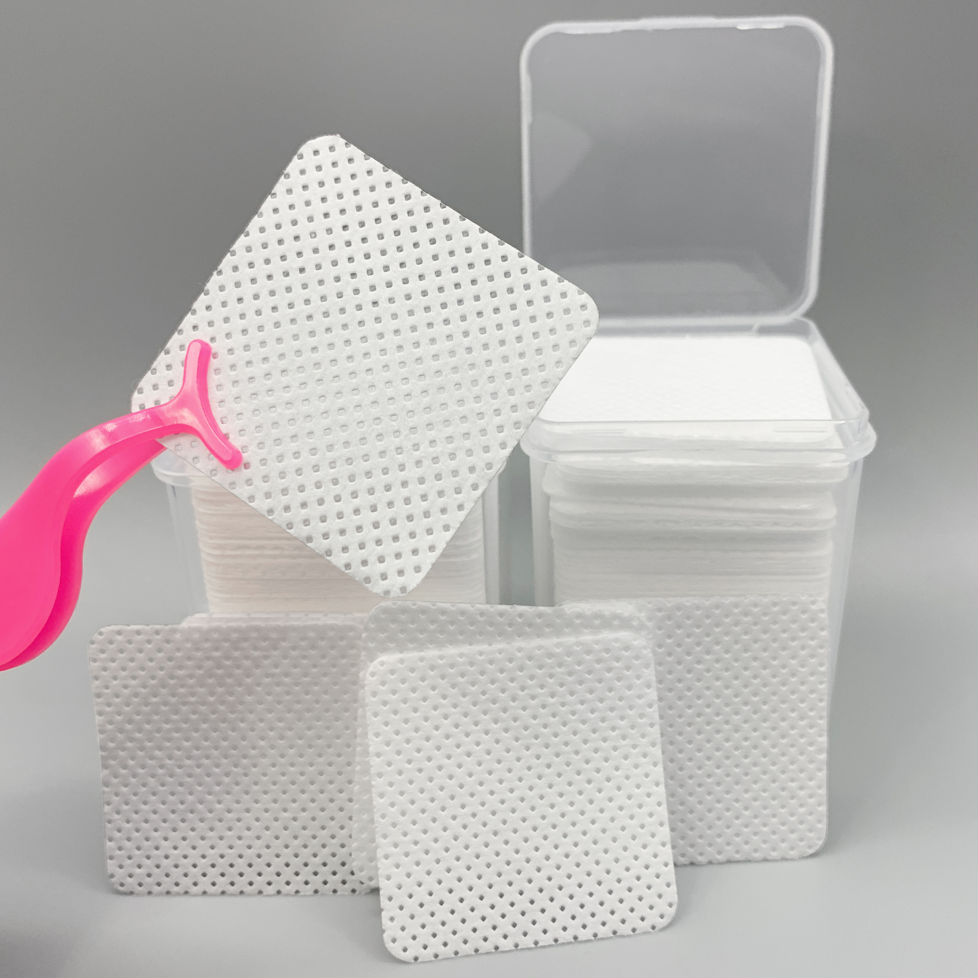 200Pcs/Box Lint Free Nail Wipe - Eyelash Extension Glue Remover ulasan dan harga