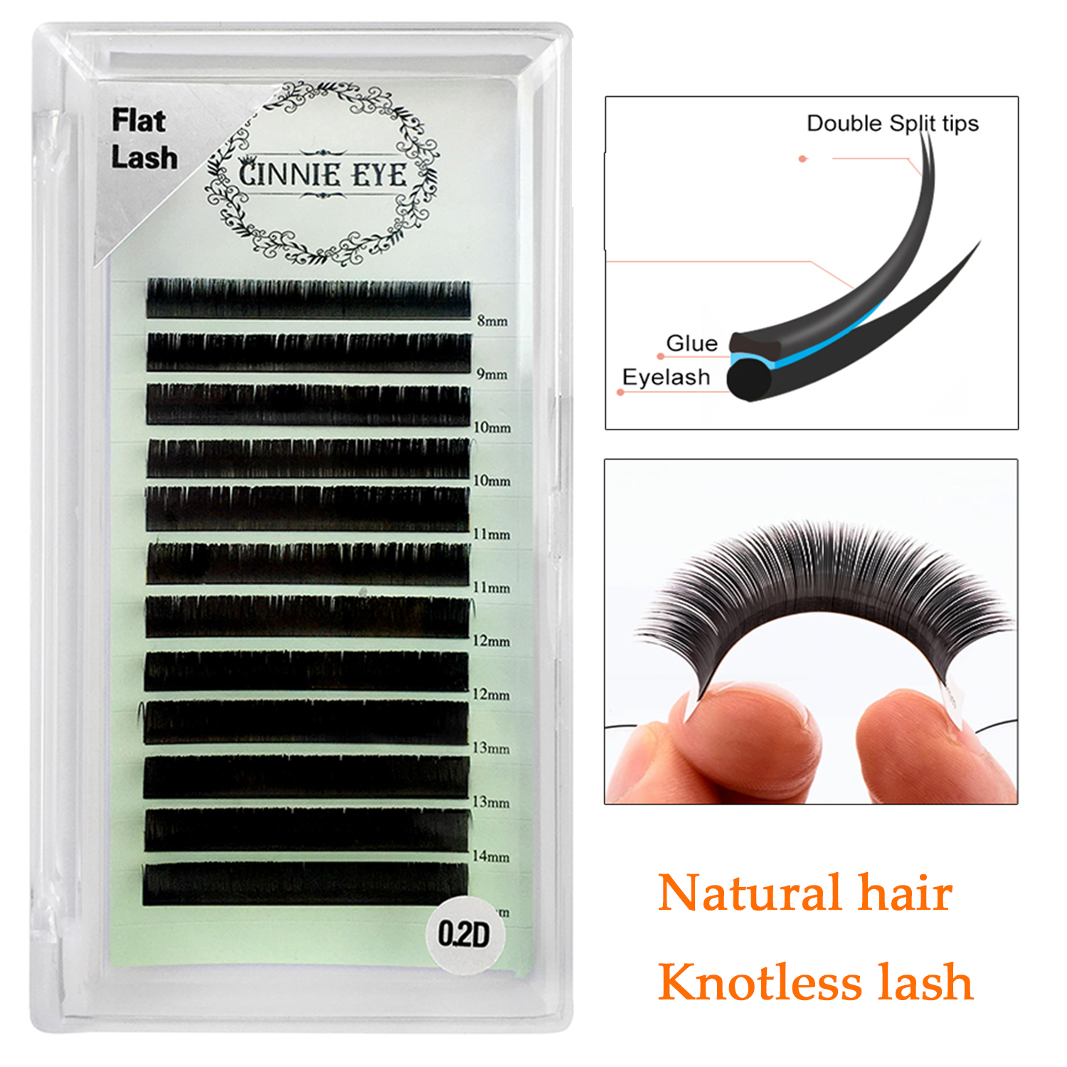 Flat Mink Eyelash Extensions N - Eyelash Extension Natural Classic ulasan dan harga