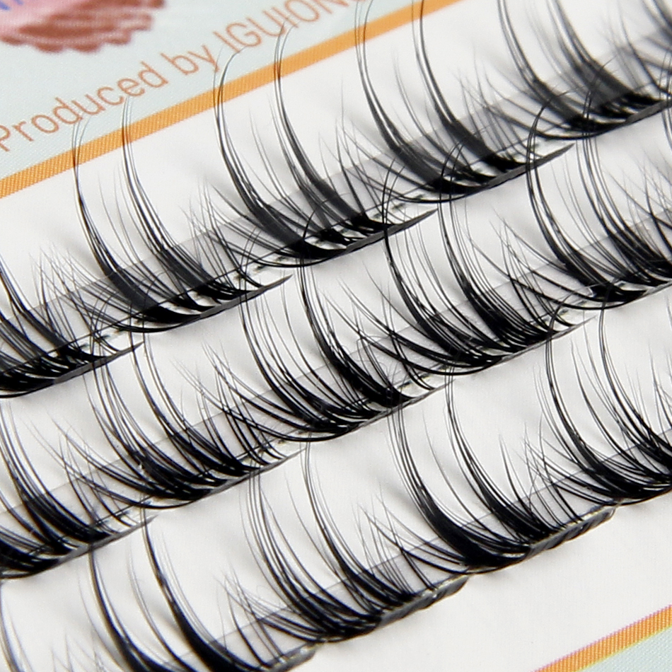 IGUIONSS OEM ODM Segmented Eye - Eyelash Extension Human Hair ulasan dan harga