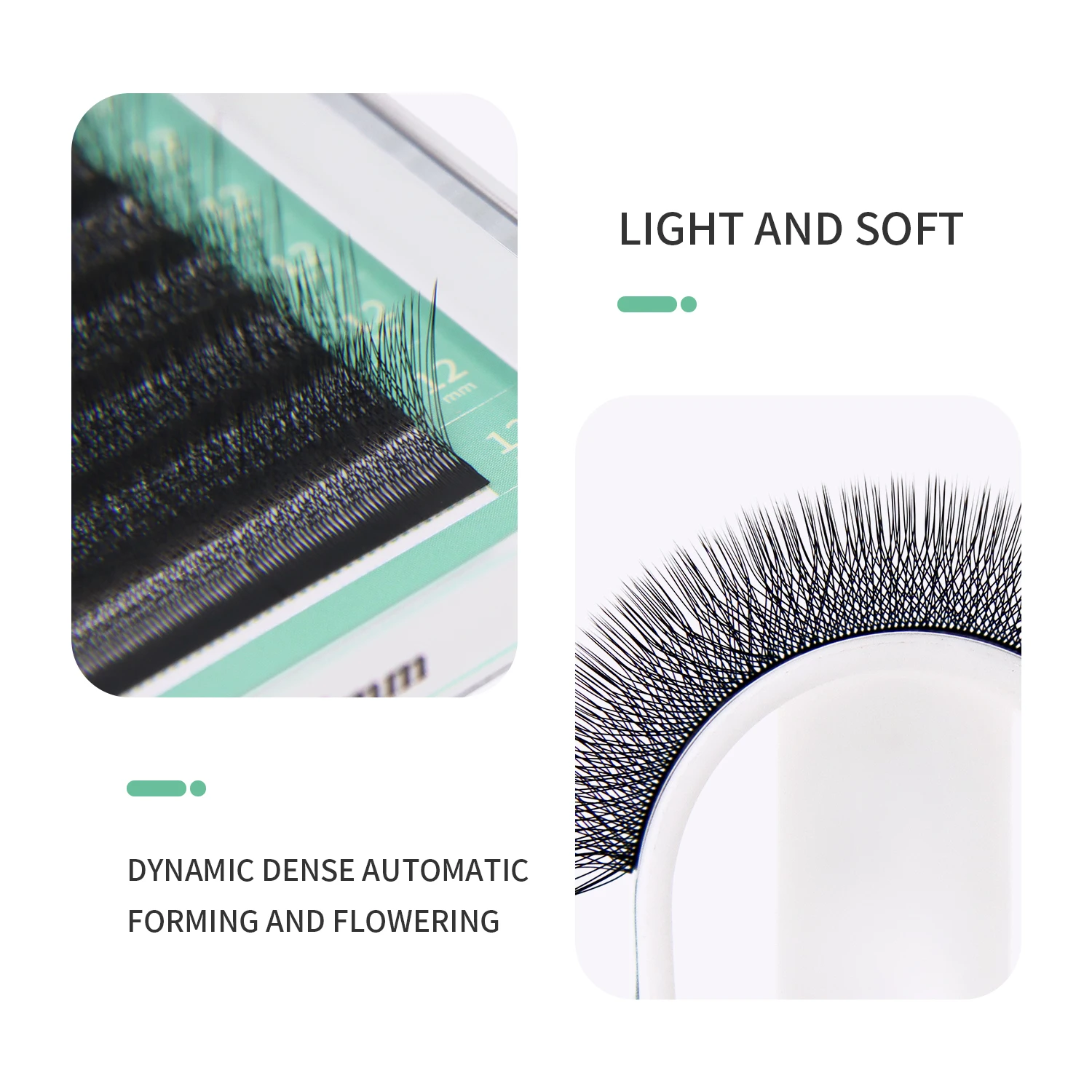 GLAMLASH 4D W Shape Eyelash Ex - Eyelash Extension Human Hair ulasan dan harga