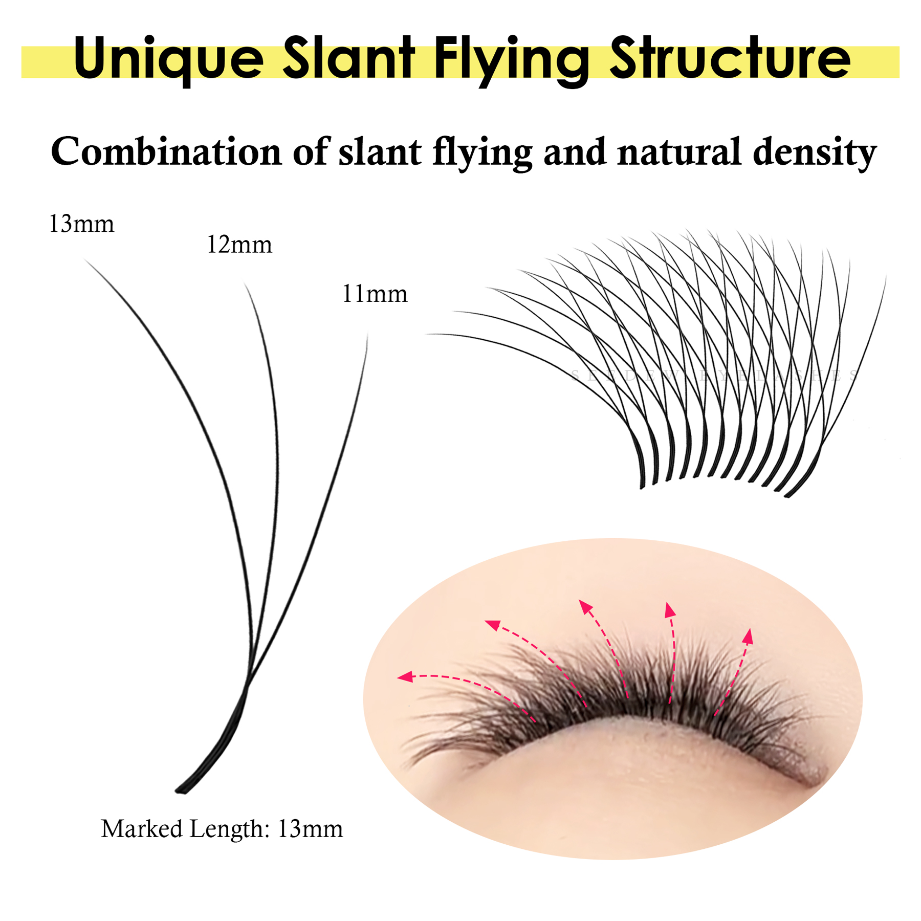 SEEDEW Fox 3D 4D Eyelash Exten - Eyelash Extension Fox Eye ulasan dan harga