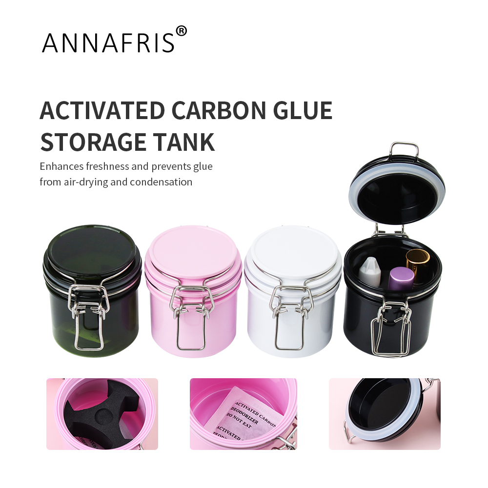 ANNAFRIS Eyelash Glue Storage  - Eyelash Extension Examples ulasan dan harga