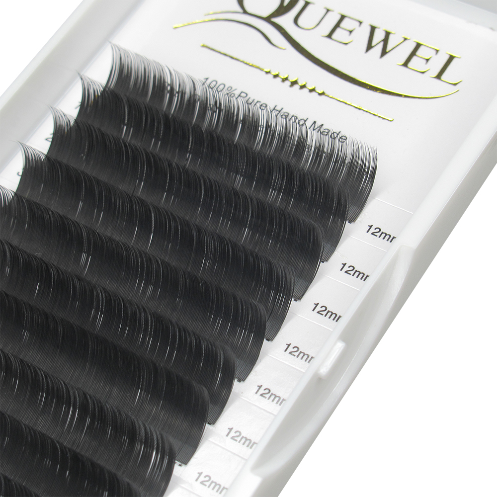 Quewel Ellipse Flat Eyelash Ex - Eyelash Extension Human Hair ulasan dan harga