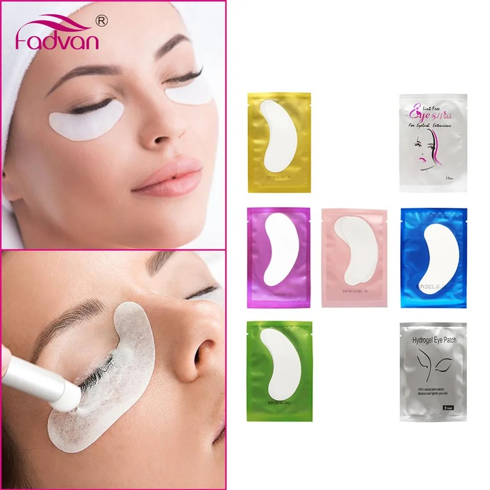 50/100 Pairs Eye Patches for E - Eyelash Extension Glasses ulasan dan harga