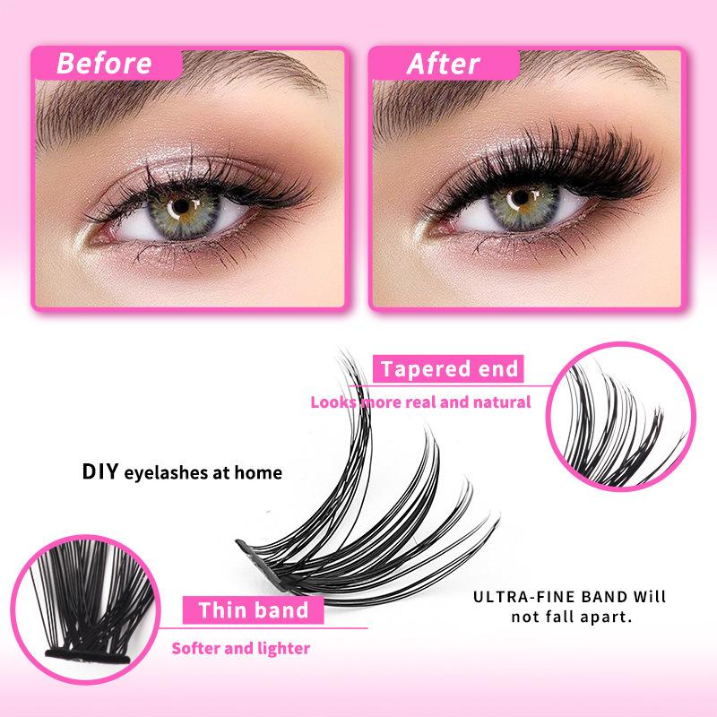 Mink Eyelash Clusters Kit for  - Eyelash Extension Volume ulasan dan harga