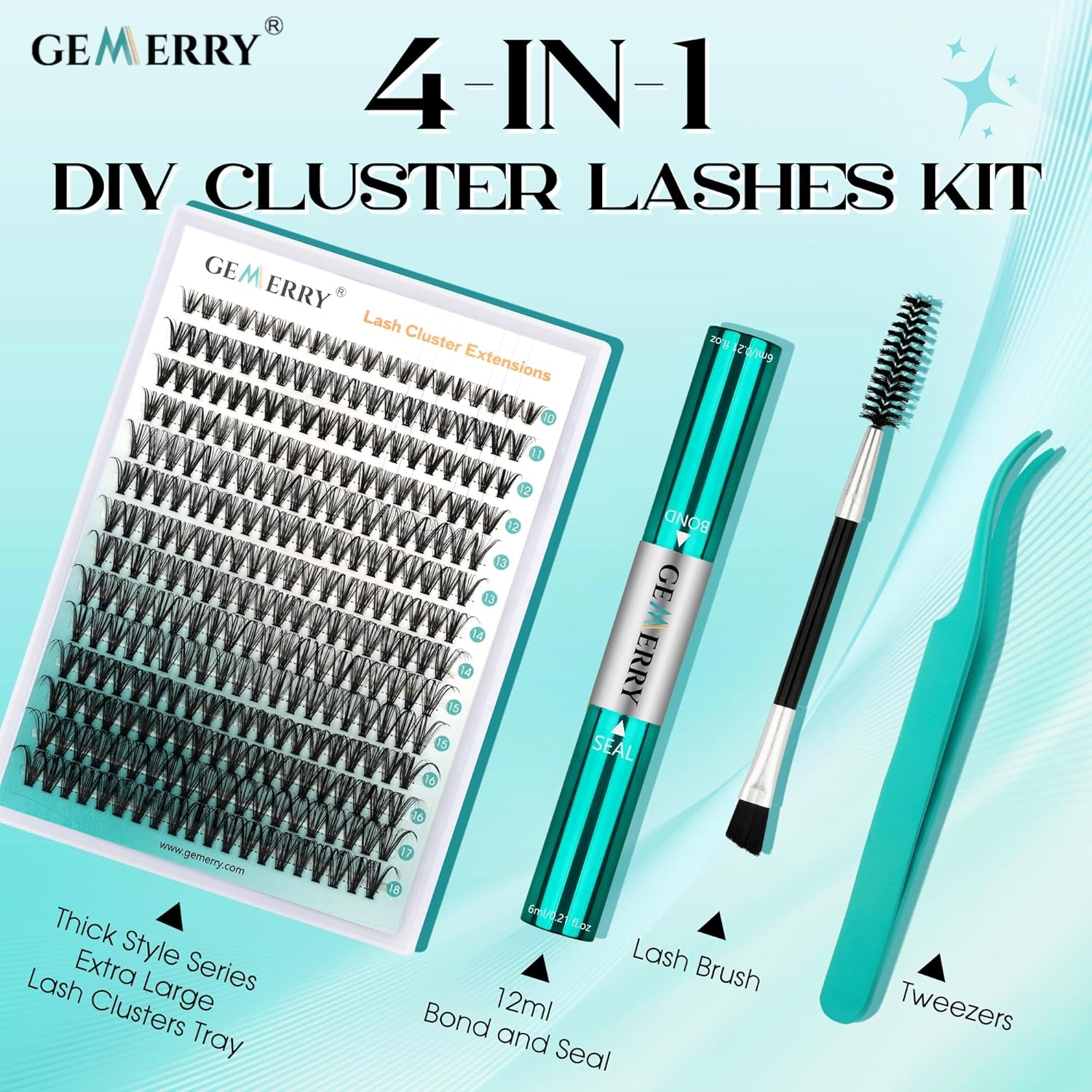 GEMERRY Heat Cluster Individua - Eyelash Extension Volume ulasan dan harga