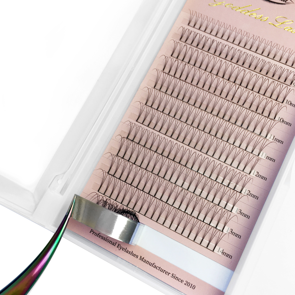 Goddess 3D Premade Fan Eyelash - Eyelash Extension Human Hair ulasan dan harga