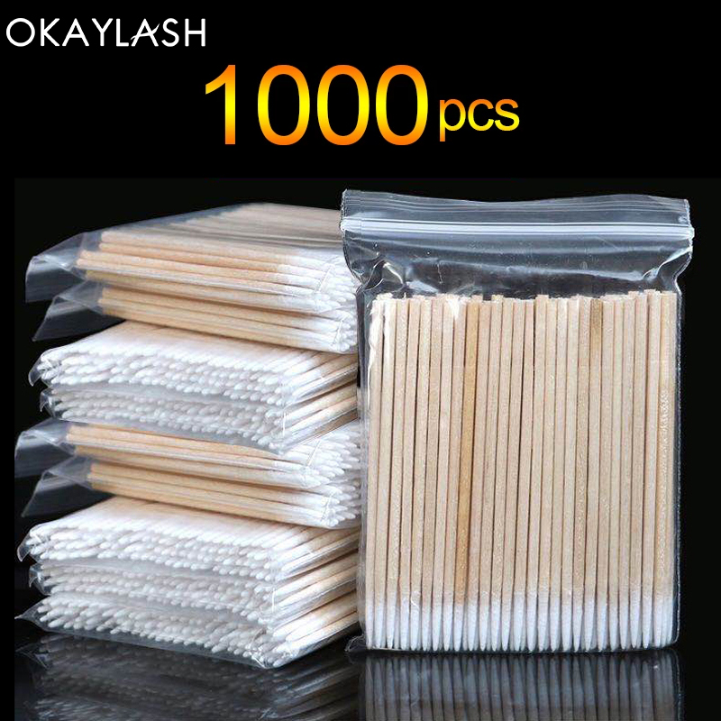 1000pcs Wholesale Disposable W - Eyelash Extension Glue Remover ulasan dan harga