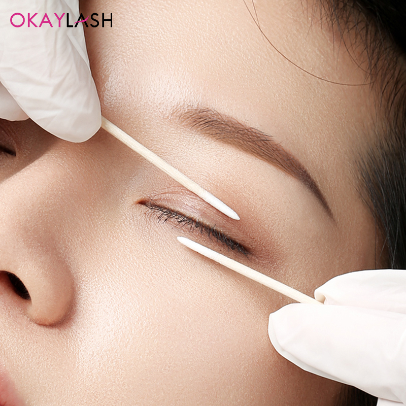 1000pcs Wholesale Disposable W - Eyelash Extension Glue Remover ulasan dan harga