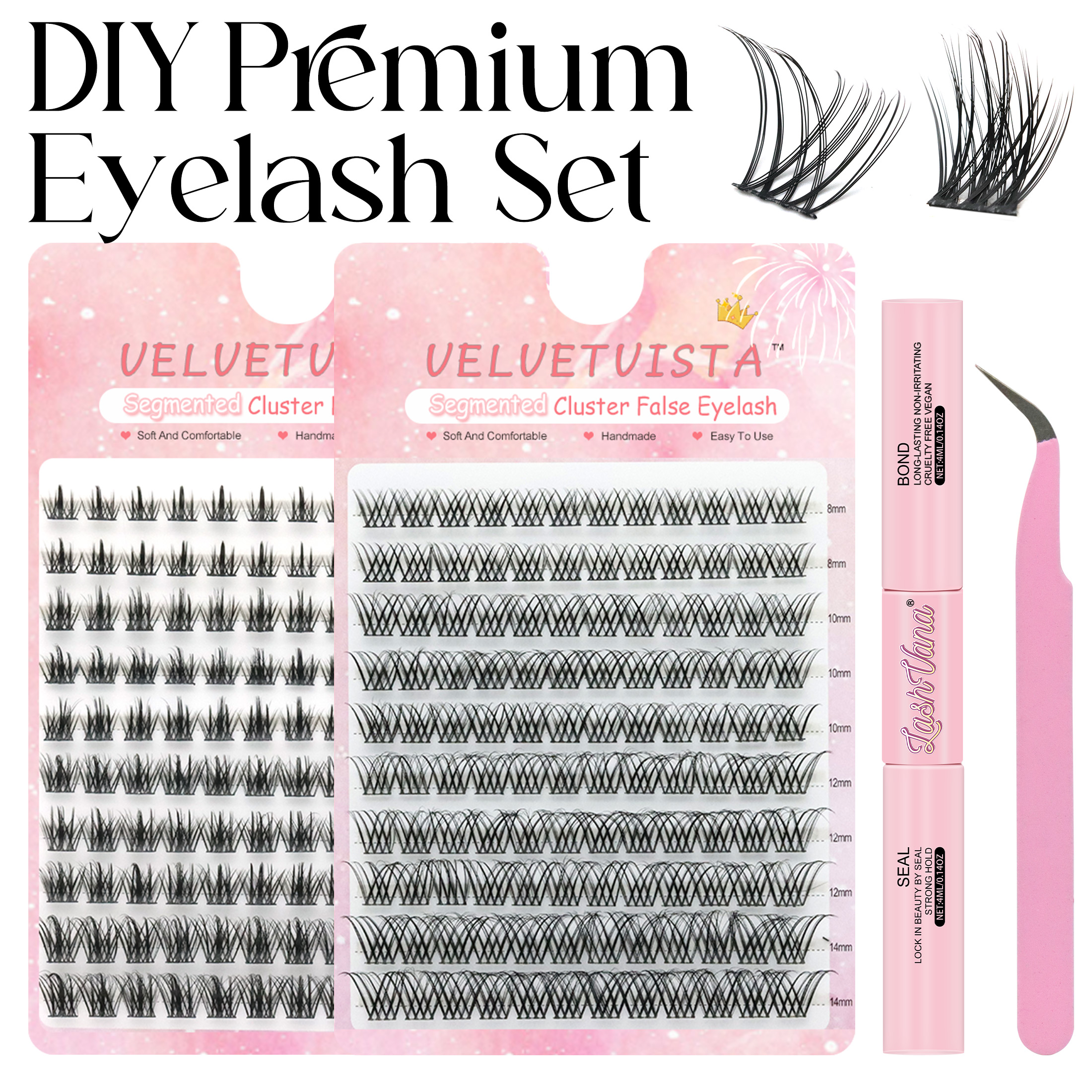 DIY Makeup Set 120 Bunches Las - Eyelash Extension Glue Remover ulasan dan harga
