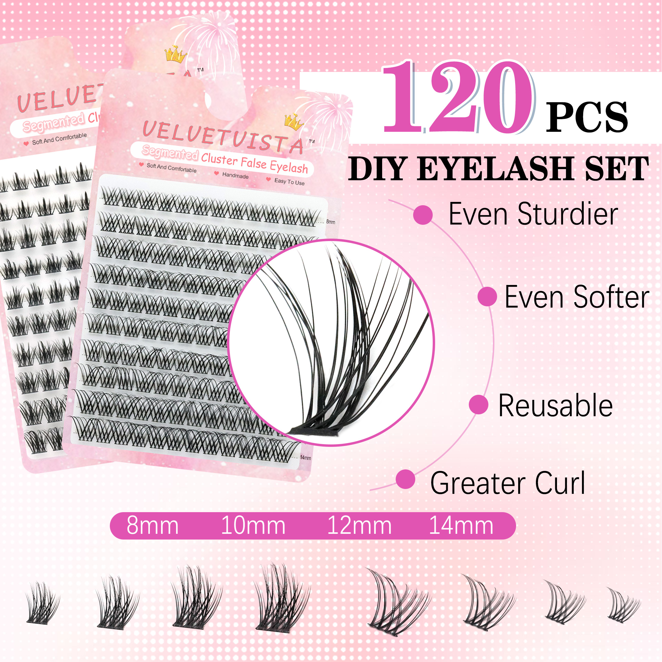DIY Makeup Set 120 Bunches Las - Eyelash Extension Glue Remover ulasan dan harga