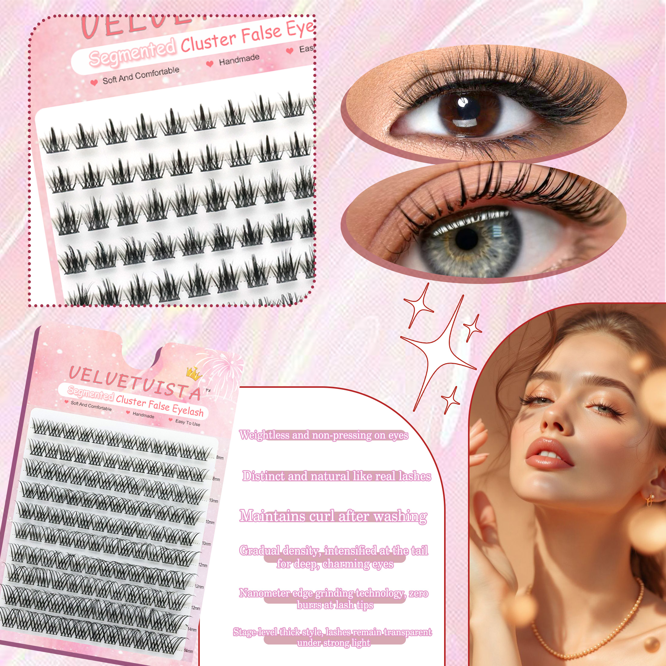 DIY Makeup Set 120 Bunches Las - Eyelash Extension Glue Remover ulasan dan harga