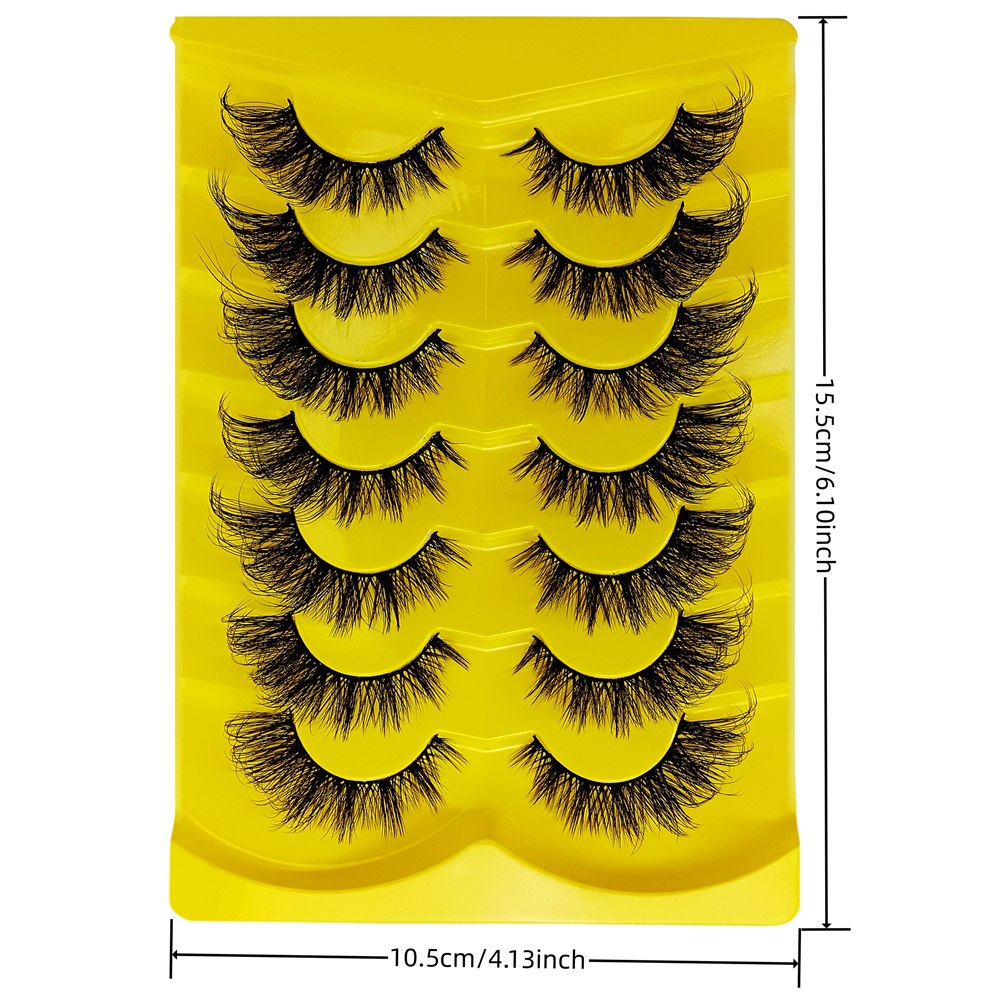 14Pairs/2Pack Cat Eye Lashes 3 - Eyelash Extension Fox Eye ulasan dan harga