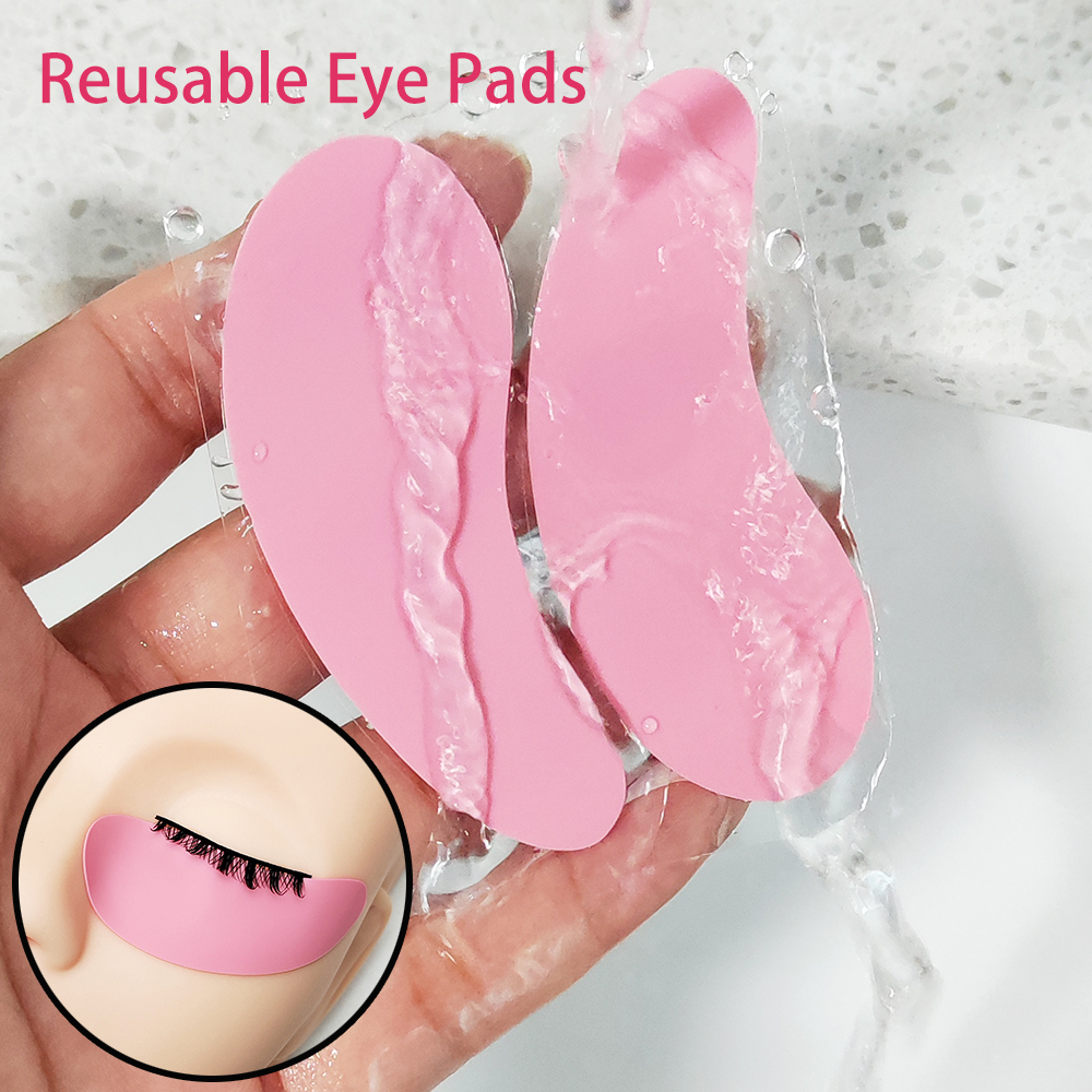 1Pair Reusable Eyelash Pads Si - Eyelash Extension Glasses ulasan dan harga