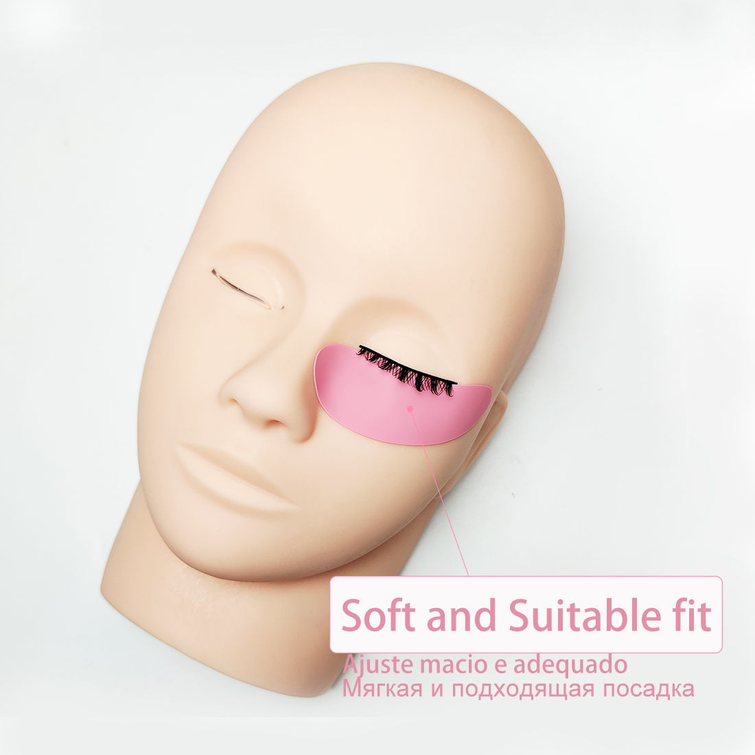 1Pair Reusable Eyelash Pads Si - Eyelash Extension Glasses ulasan dan harga