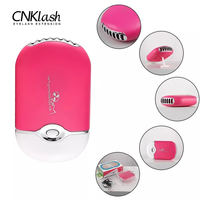 USB Mini Eyelashes Fan Graftin - Eyelash Extension Glasses ulasan dan harga