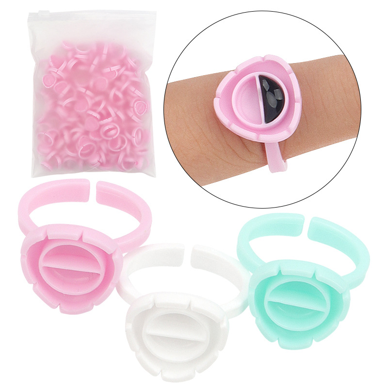 100Pcs Disposable Eyelash Exte - Eyelash Extension Examples ulasan dan harga