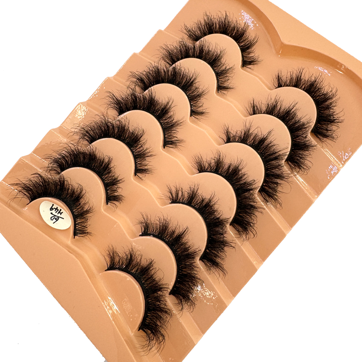 7 Pairs Faux Mink Lashes Fluff - Eyelash Extension Fox Eye ulasan dan harga