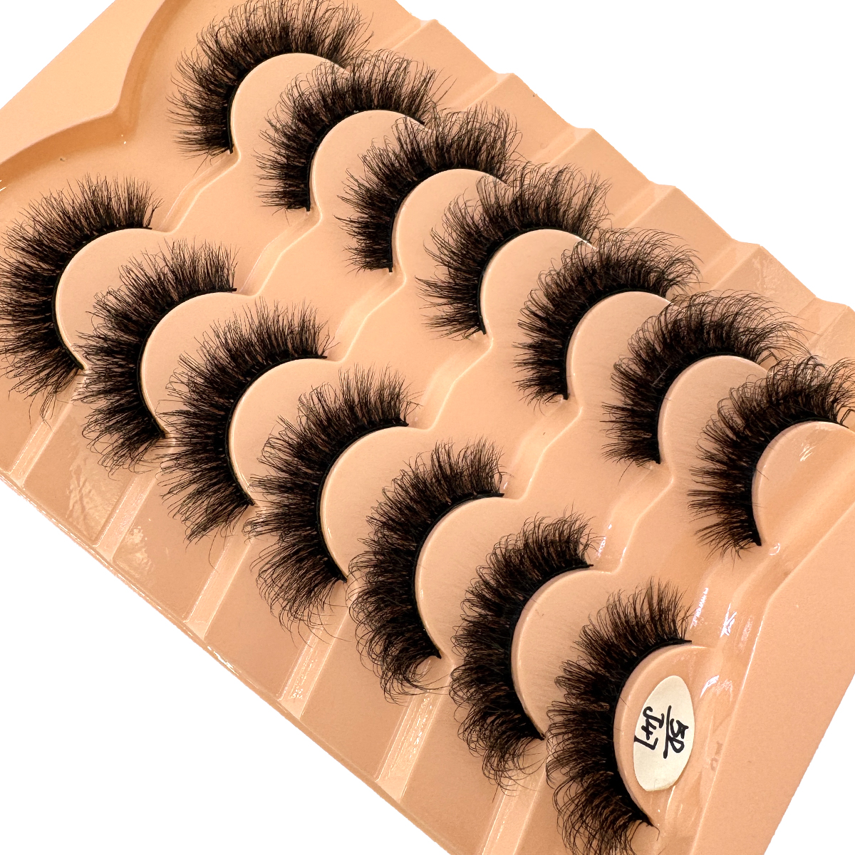 7 Pairs Faux Mink Lashes Fluff - Eyelash Extension Fox Eye ulasan dan harga