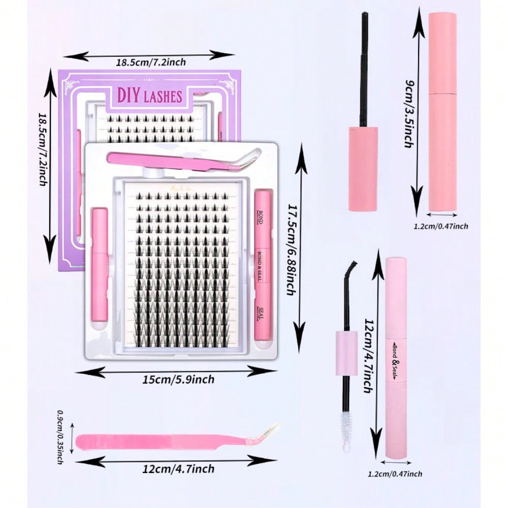 DIY Eyelash Extension Kit, D C - Eyelash Extension Individual ulasan dan harga
