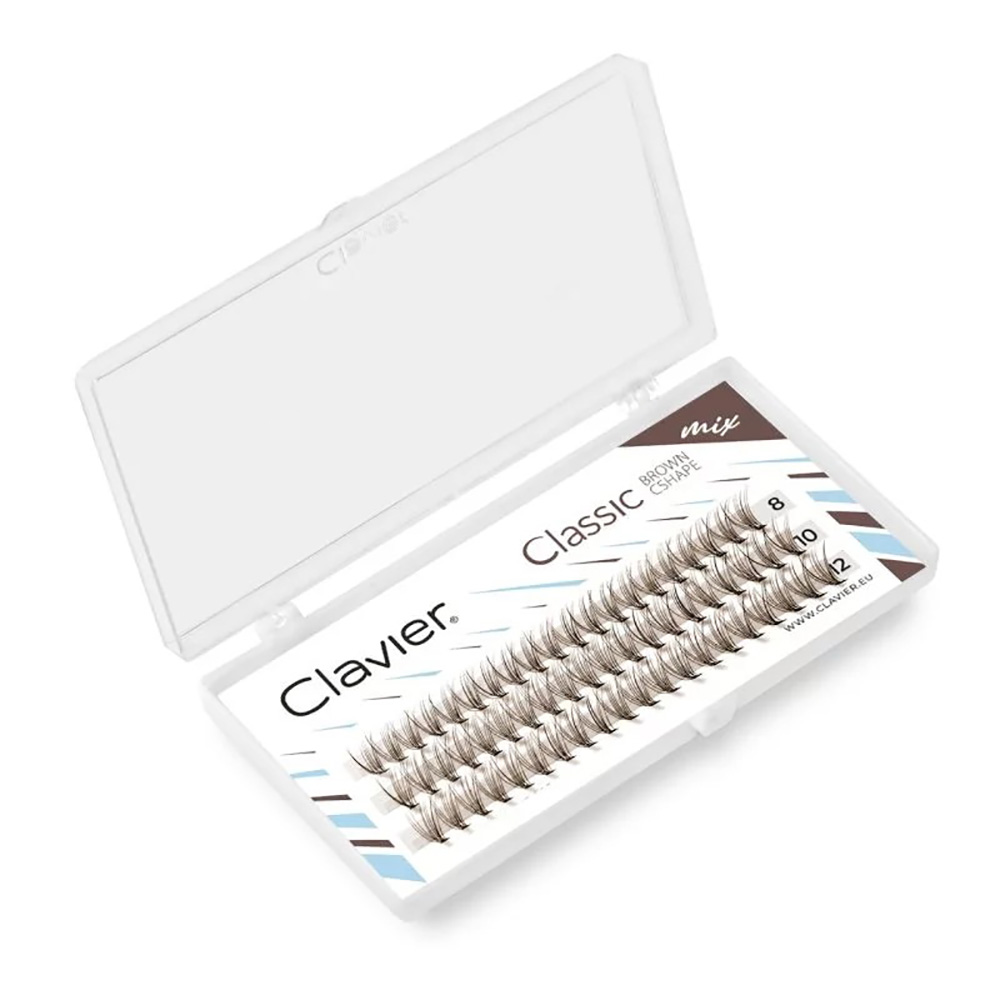 Clavier Classic Brown Eyelashe - Eyelash Extension Natural Classic ulasan dan harga