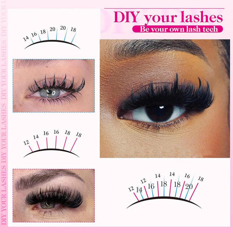 Volume Lash Clusters Mink Wisp - Eyelash Extension Volume ulasan dan harga