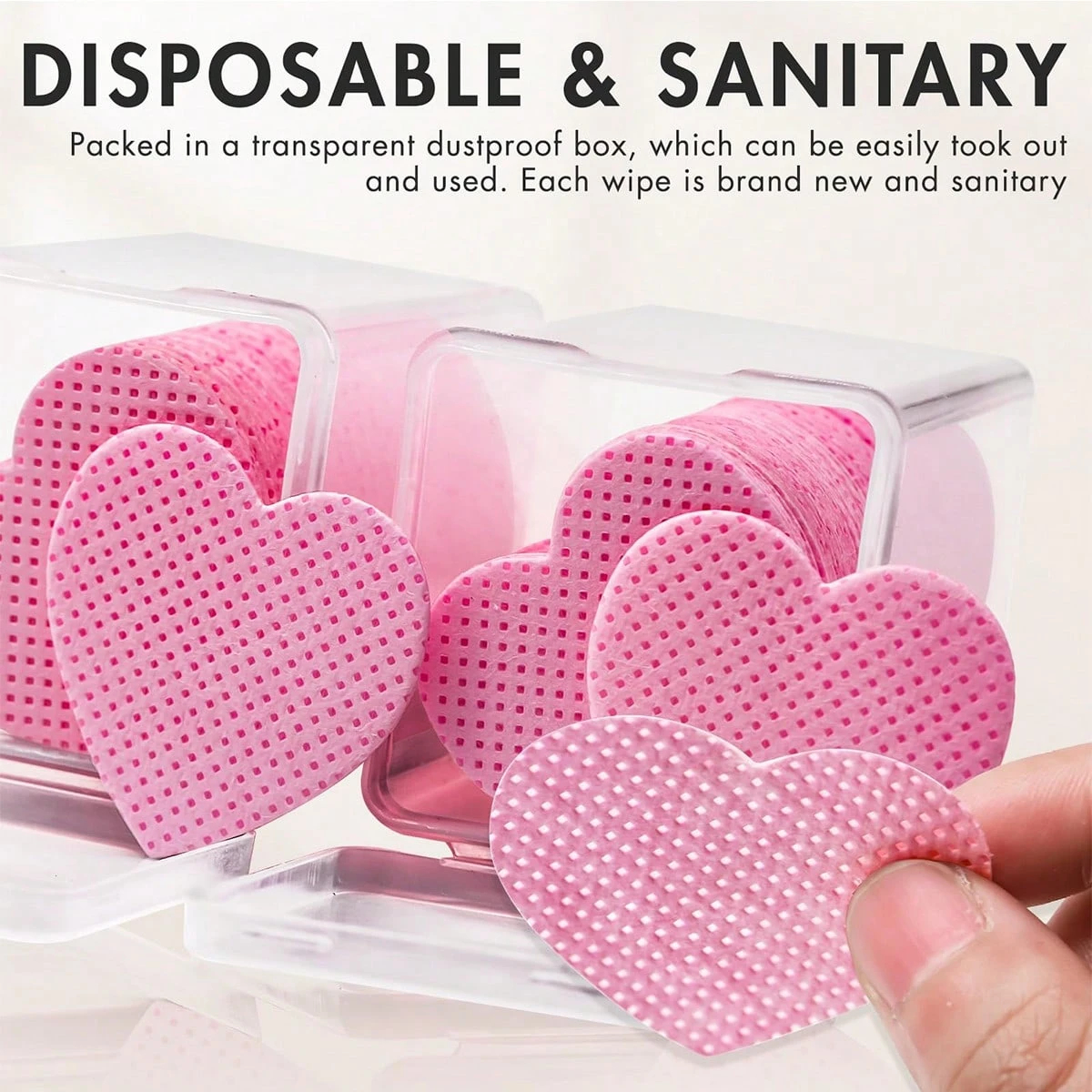 LINMANDA 200 Pieces of Lint-Fr - Eyelash Extension Glue Remover ulasan dan harga