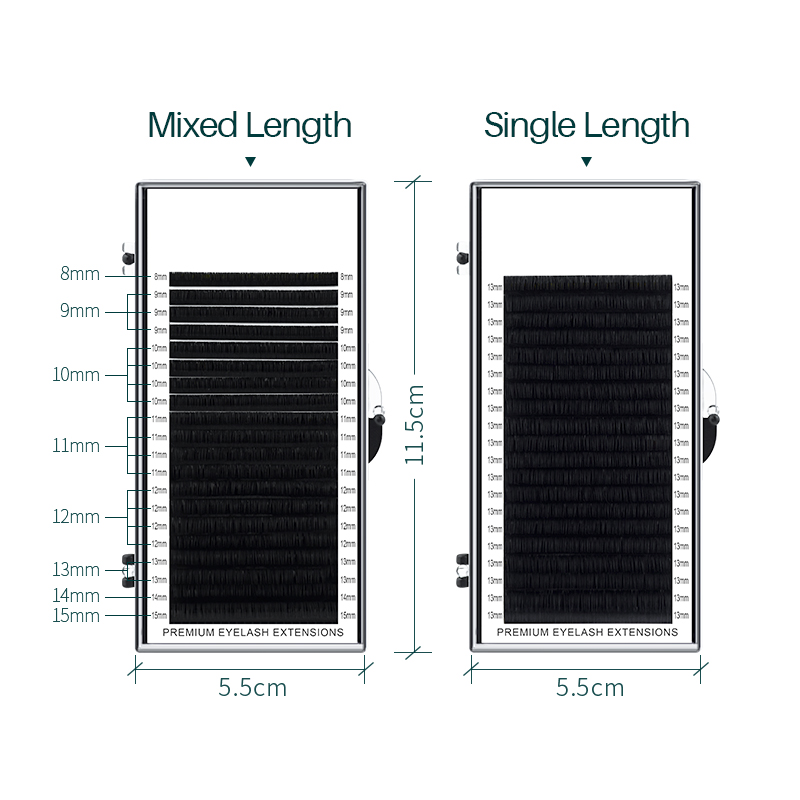 H&L SINCE 1990 20Rows Faux Ind - Eyelash Extension Natural Classic ulasan dan harga