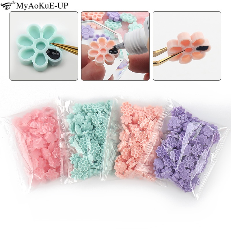 100pcs Eyelash Extension Glue  - Eyelash Extension Examples ulasan dan harga