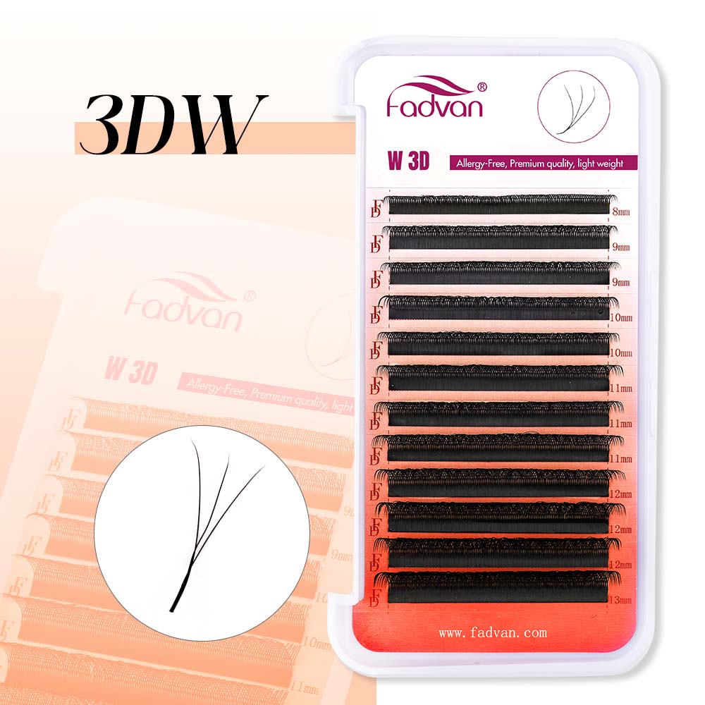 FADVAN 3D Lashes W Shaped Eyel - Eyelash Extension Human Hair ulasan dan harga
