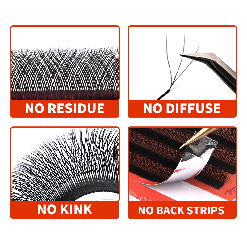 FADVAN 3D Lashes W Shaped Eyel - Eyelash Extension Human Hair ulasan dan harga