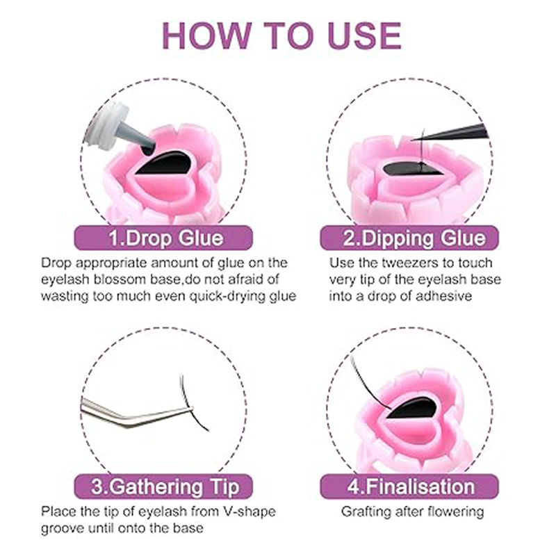 100pcs/bag Disposable Eyelash  - Eyelash Extension Examples ulasan dan harga