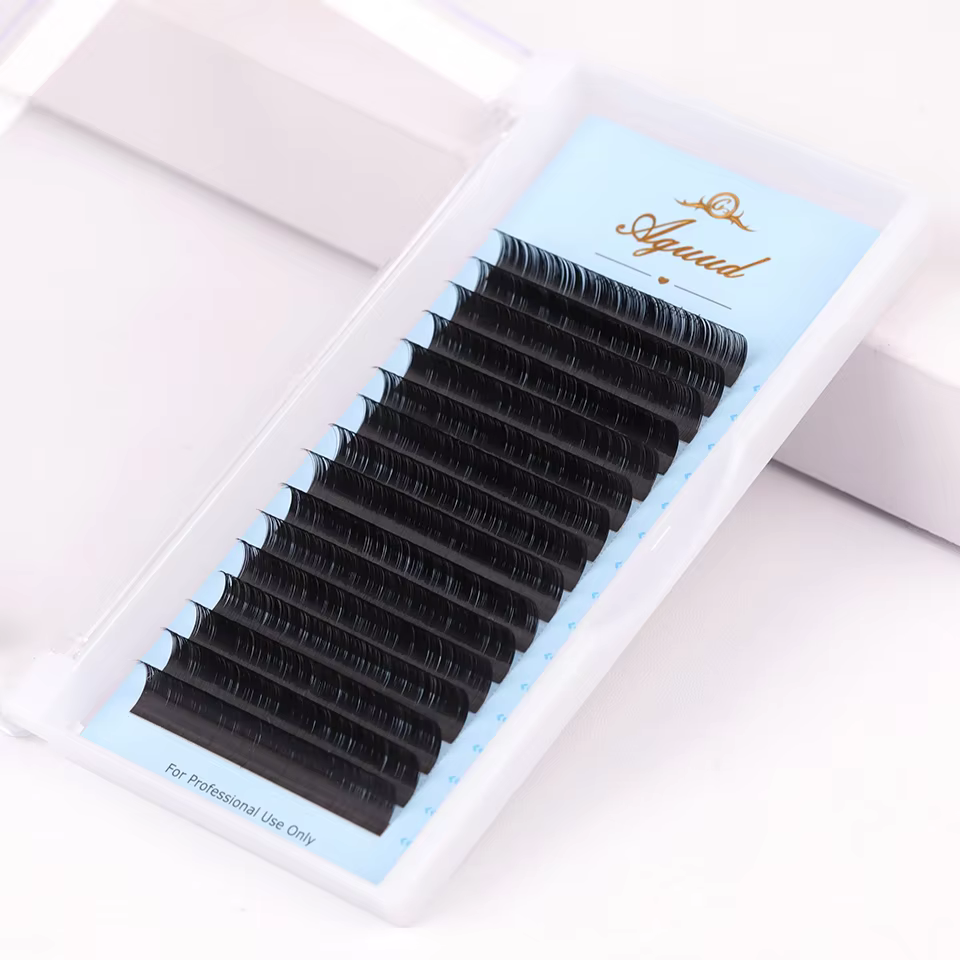 AGUUD 16 Rows Long 16-20mm Eye - Eyelash Extension Human Hair ulasan dan harga