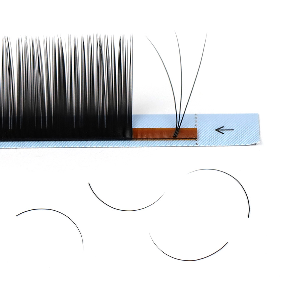 AGUUD 16 Rows Long 16-20mm Eye - Eyelash Extension Human Hair ulasan dan harga