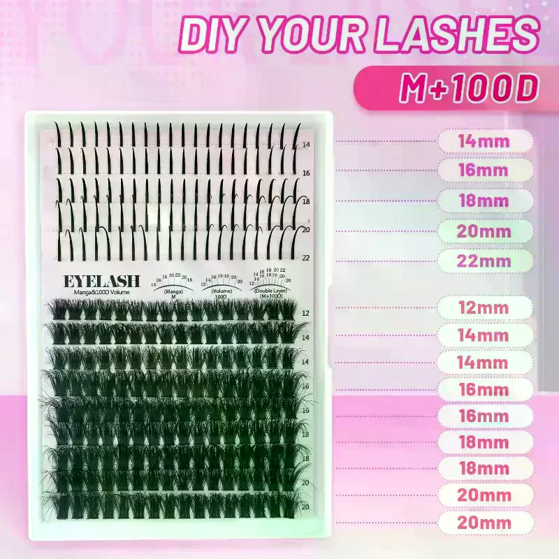 Lash Clusters Kit Lash Spikes  - Eyelash Extension Volume ulasan dan harga