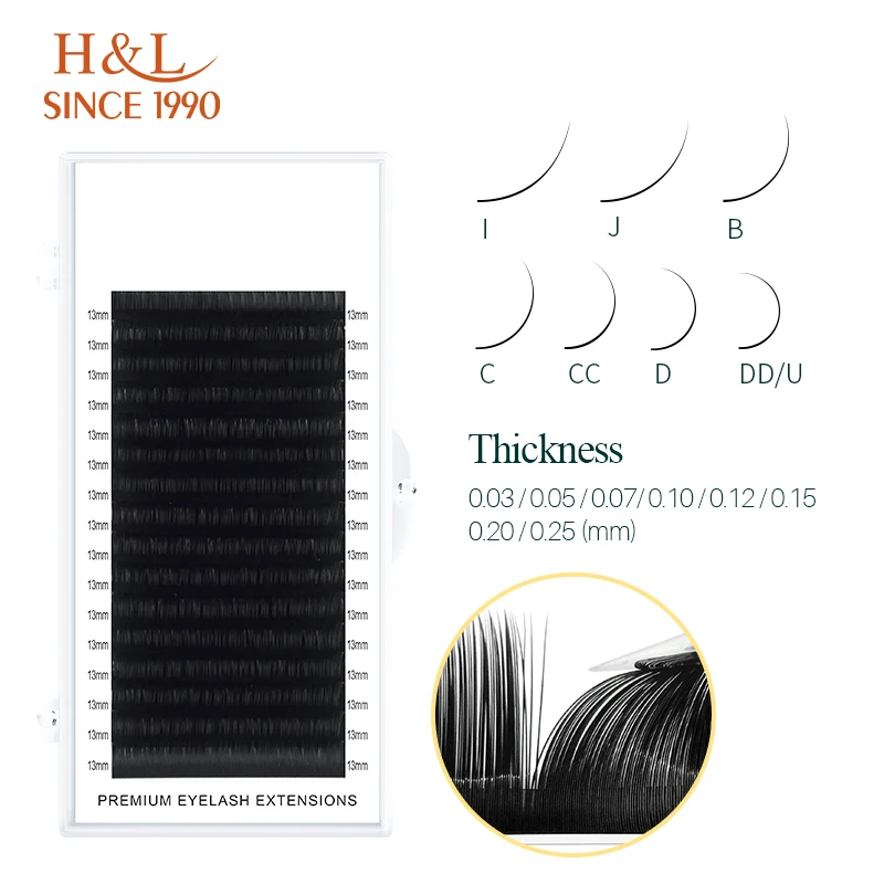 H&L SINCE 1990 16 Row Faux Las - Eyelash Extension Natural Classic ulasan dan harga