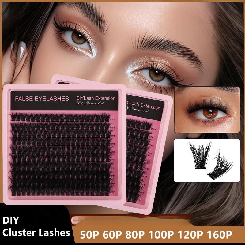 New 10Row 140 Clusters Fluffy  - Eyelash Extension Individual ulasan dan harga
