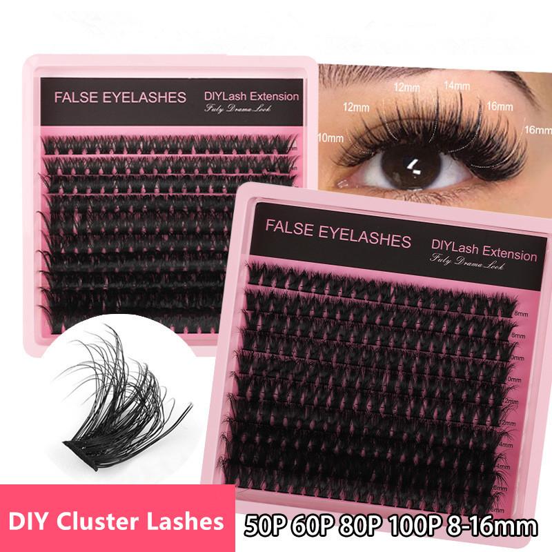 New 10Row 140 Clusters Fluffy  - Eyelash Extension Individual ulasan dan harga