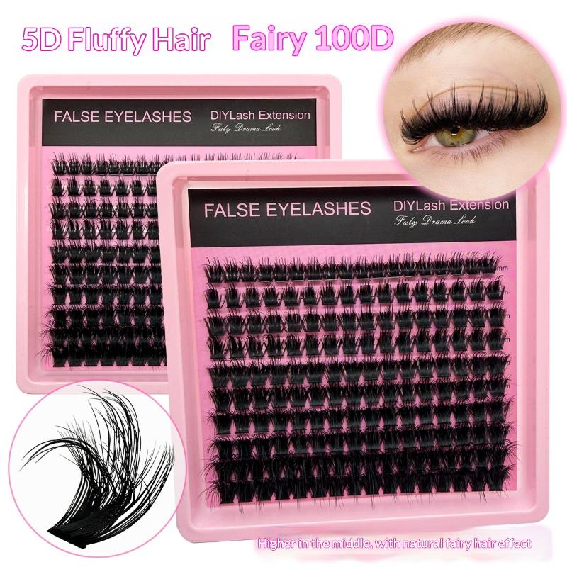 New 10Row 140 Clusters Fluffy  - Eyelash Extension Individual ulasan dan harga