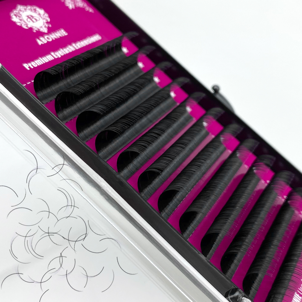Abonnie B Curl 8-15mm Faux Ind - Eyelash Extension Natural Classic ulasan dan harga