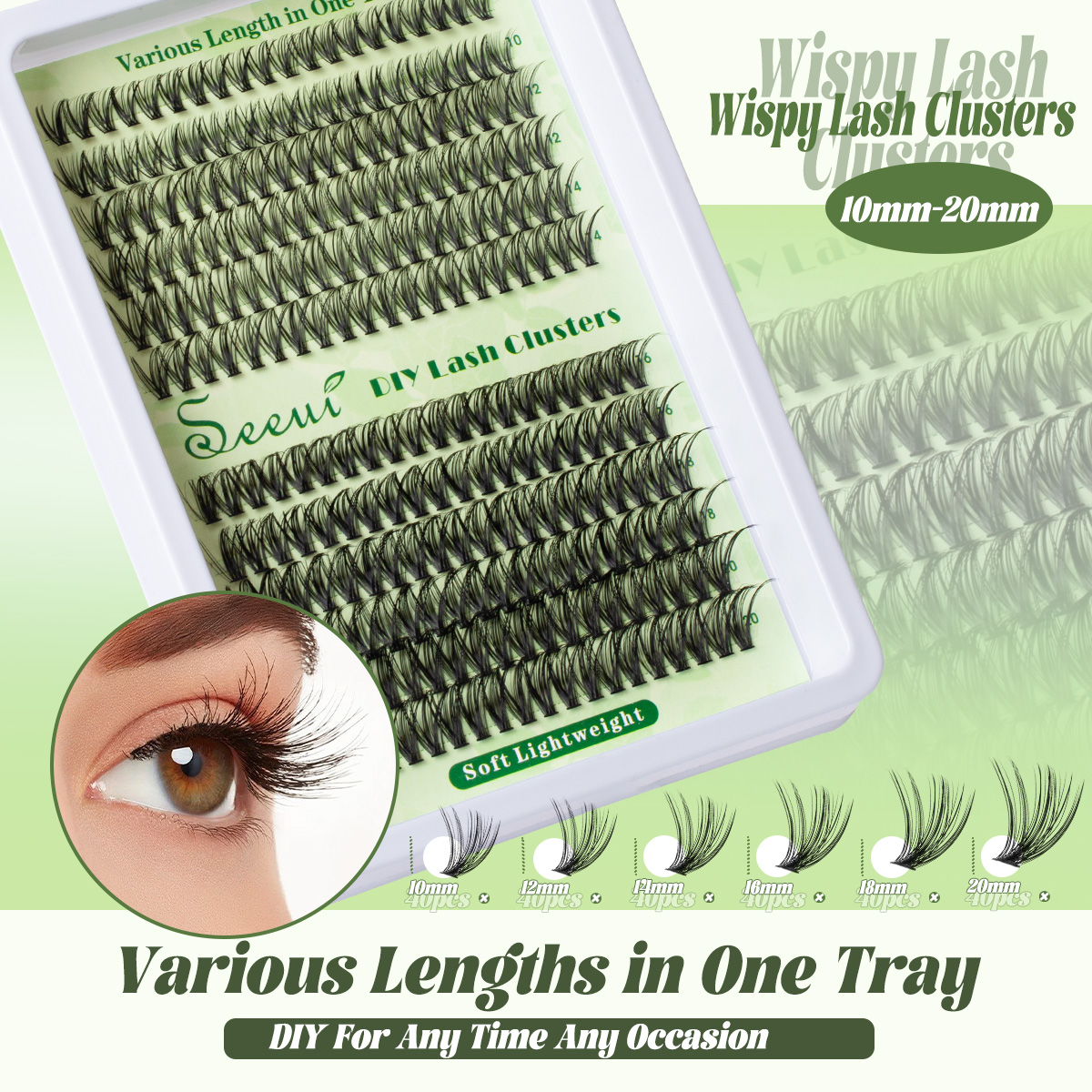Cluster Lashes Kit Individual  - Eyelash Extension Volume ulasan dan harga