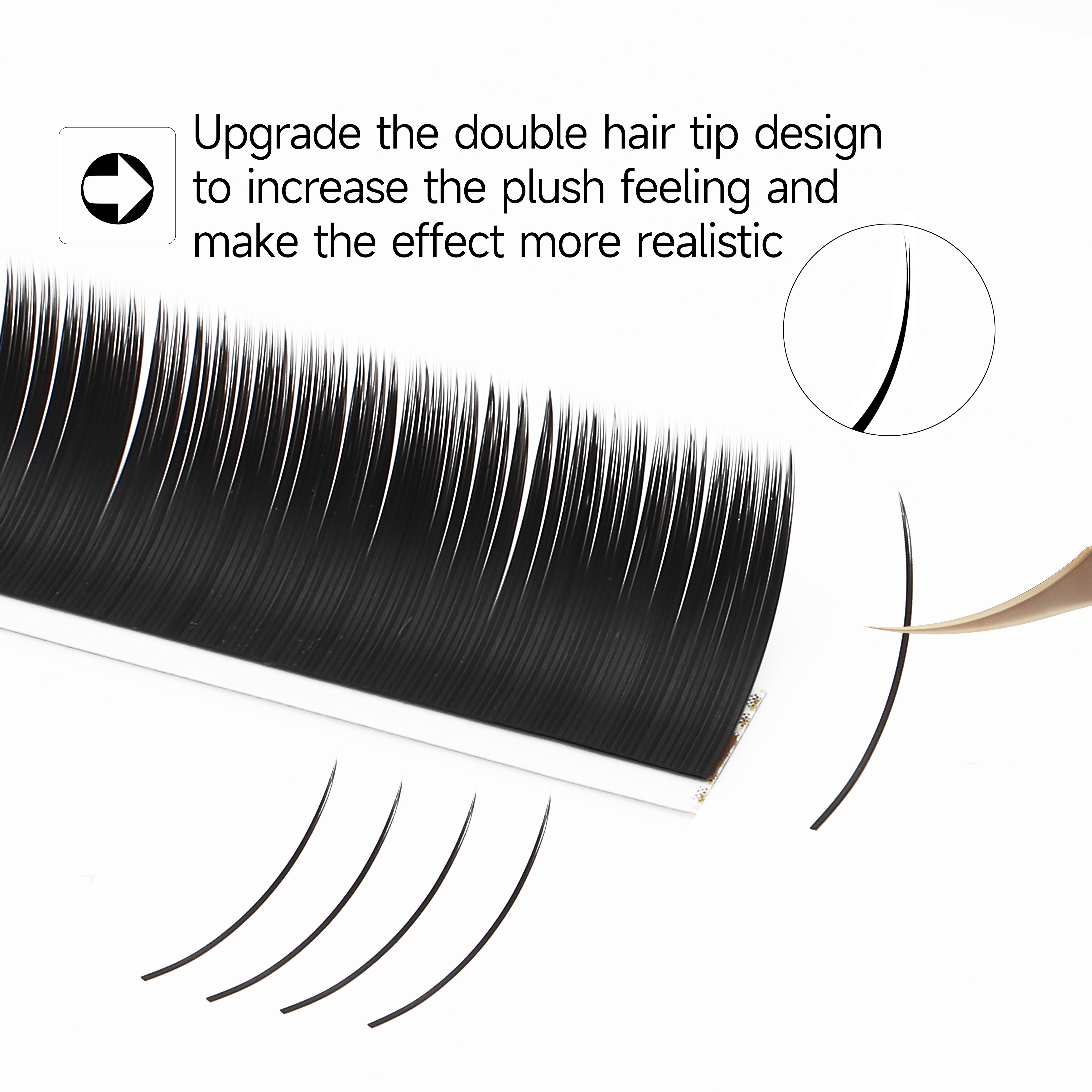 XIUSUZAKI Flat Ellipse Eyelash - Eyelash Extension Natural Classic ulasan dan harga