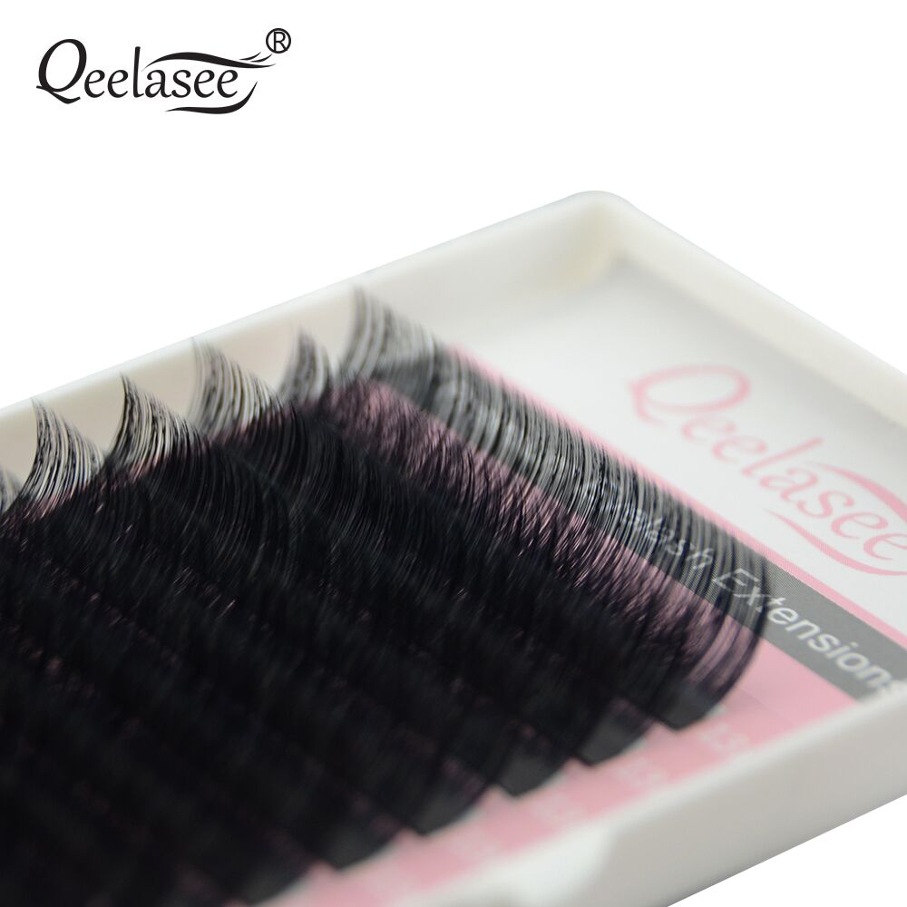 Qeelasee Faux Mink Individual  - Eyelash Extension Human Hair ulasan dan harga