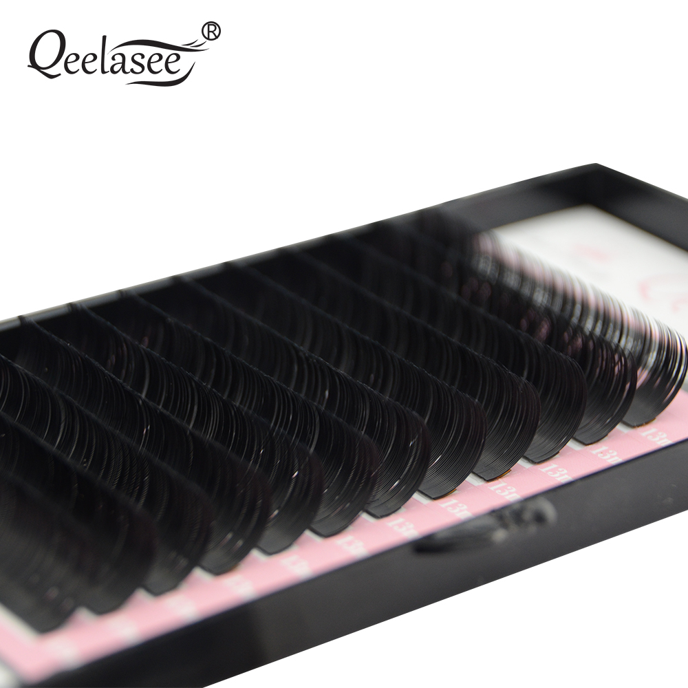 Qeelasee Faux Mink Individual  - Eyelash Extension Human Hair ulasan dan harga