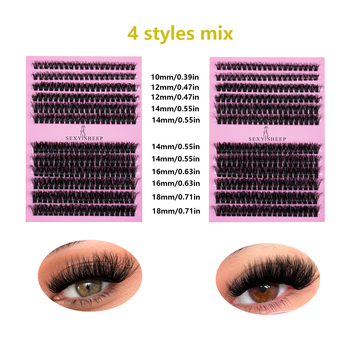 DIY False Eyelashes Clusters E - Eyelash Extension Glue Remover ulasan dan harga