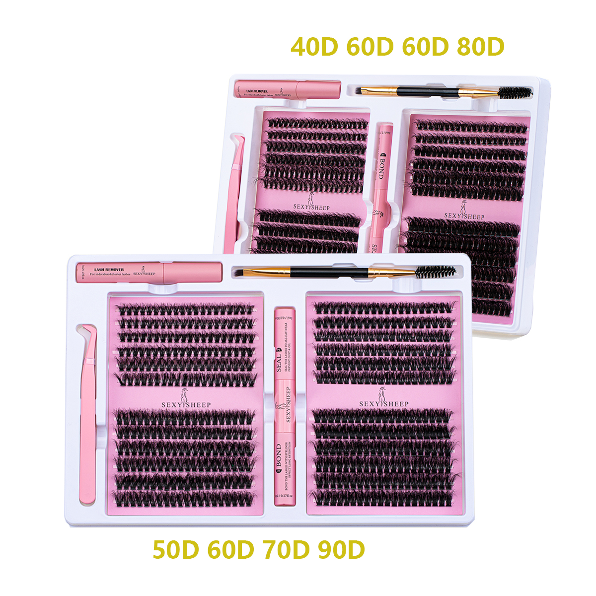 DIY False Eyelashes Clusters E - Eyelash Extension Glue Remover ulasan dan harga