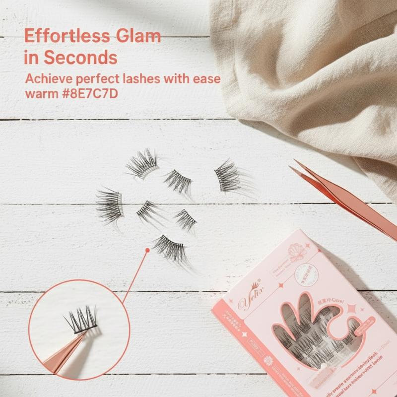 7 Rows Self-Adhesive Eyelashes - Eyelash Extension Individual ulasan dan harga